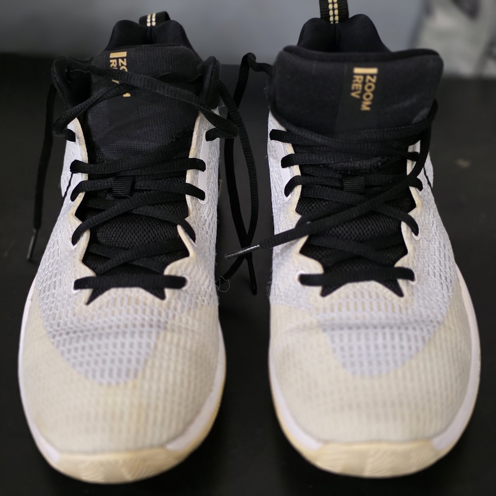 Nike Zoom Rev White and Black Men's Shoes